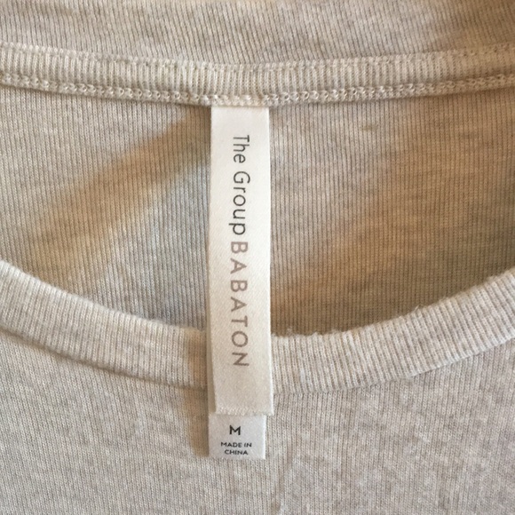 Babaton Destination Longsleeve Heathered Oat - Picture 2 of 7